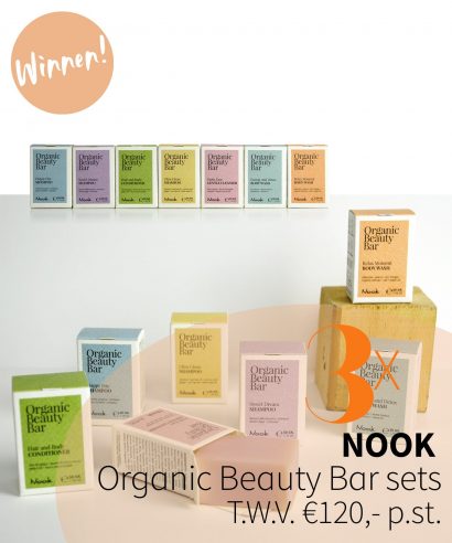 WINNEN: 3x NOOK Organic Beauty Bar pakket