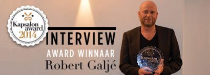 Kapsalon Award winnaar Robert Galjé