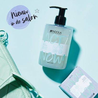 Nieuw in de salon: Indola ACT NOW! Purify & Solid Shampoo